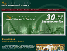 Tablet Screenshot of graficasvillanuevagarcia.com